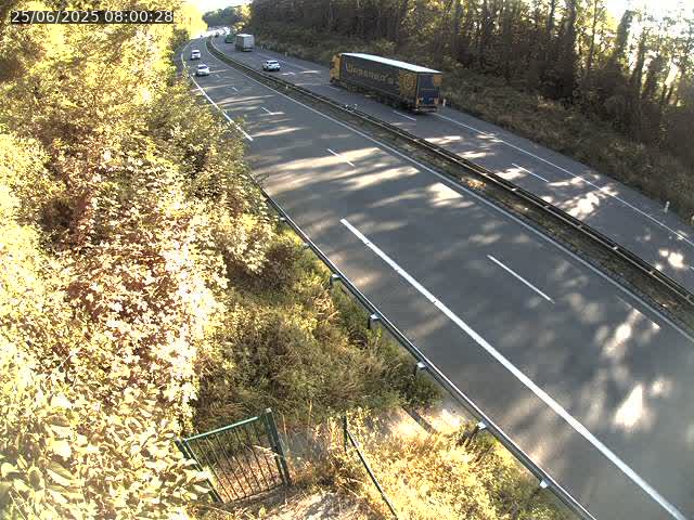 Caméra autoroute France - N52, Crusnes vers Belgique, Luxembourg