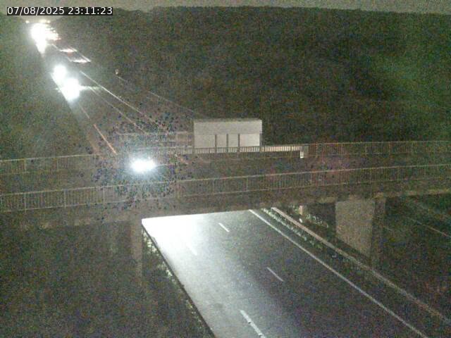 Caméra autoroute France - A31, Zoufftgen direction Luxembourg-ville, à la frontière entre la France et le Luxembourg
