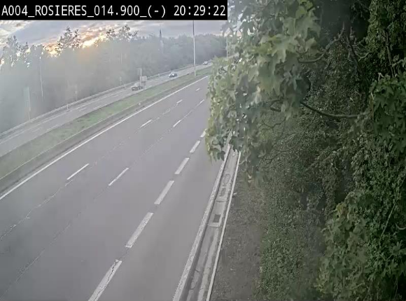 Webcam traffic E411(A4) - BK 14.4 - Rosières