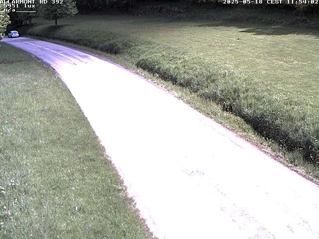 Webcam à Allarmont dans les Vosges, sur la RD392