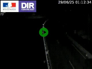 Caméra sur la Nationale 90 (N90) à La Léchère, en direction et à proximité d'Albertville