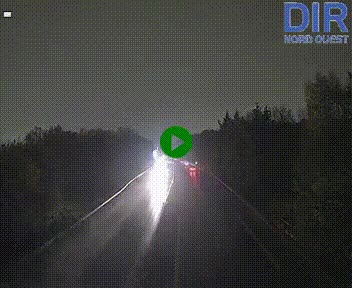 Webcam sur le périphérique de Caen (N814) à l'est de la ville, à Mondeville hauteur de la sortie 2, Presqu'île-Rives de l'Orne, au bout de l'autoroute A13