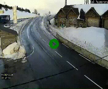 Webcam Col du Puymorens sur N320, en direction de Pas de la Casa (Andorre)