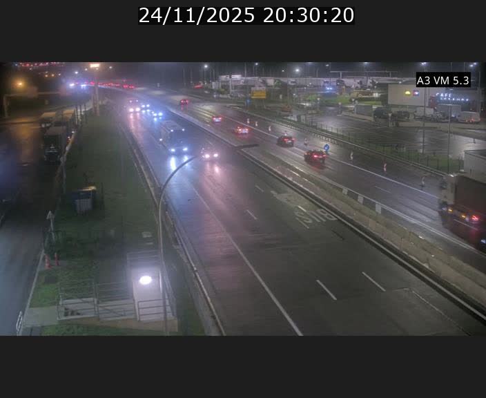 Traffic live webcam Luxembourg Aire de Berchem - A3 - BK 5 - direction France