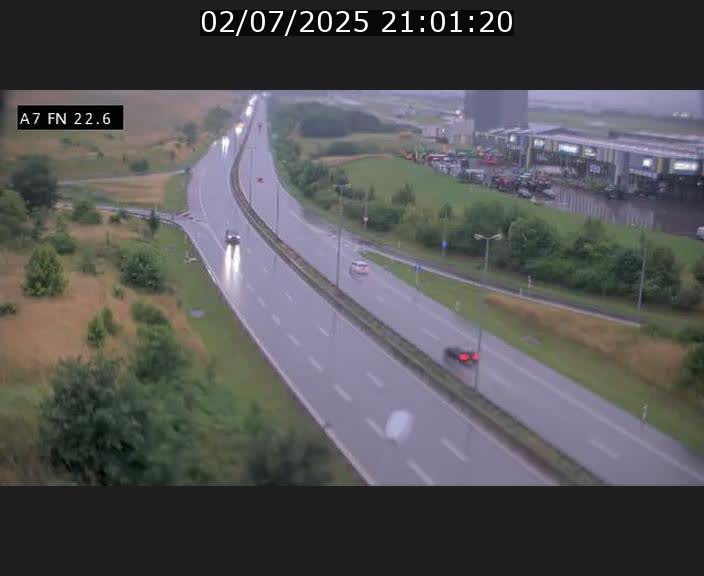 Caméra trafic Luxembourg - A7, Colmar-berg direction Mersch
