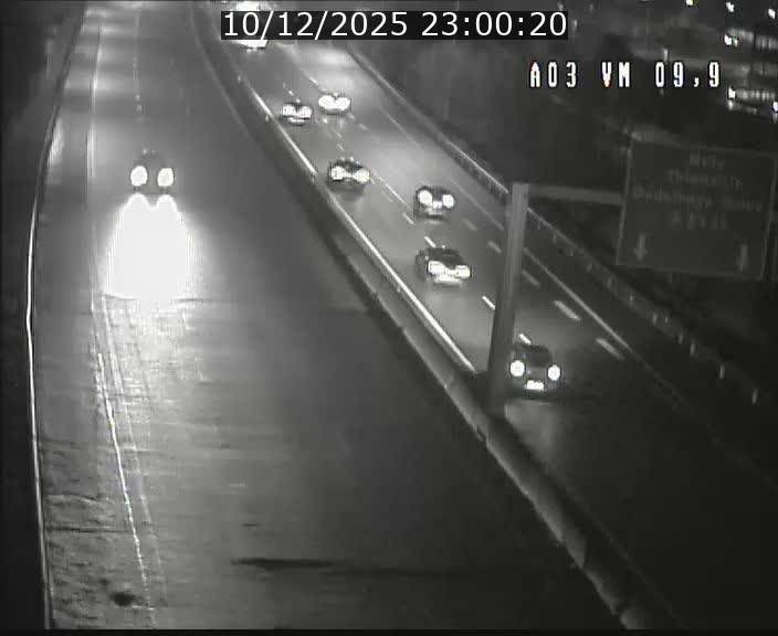 Webcam Autoroute à la Croix de Bettembourg - A3 - BK 9.9 - direction France