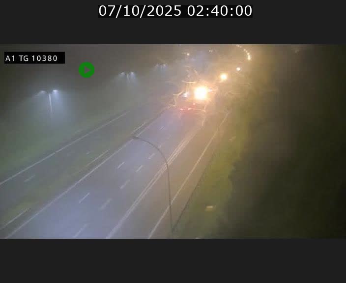 Traffic live webcam Luxembourg Senningerberg - A1 direction Luxembourg Kirchberg - BK 10.3