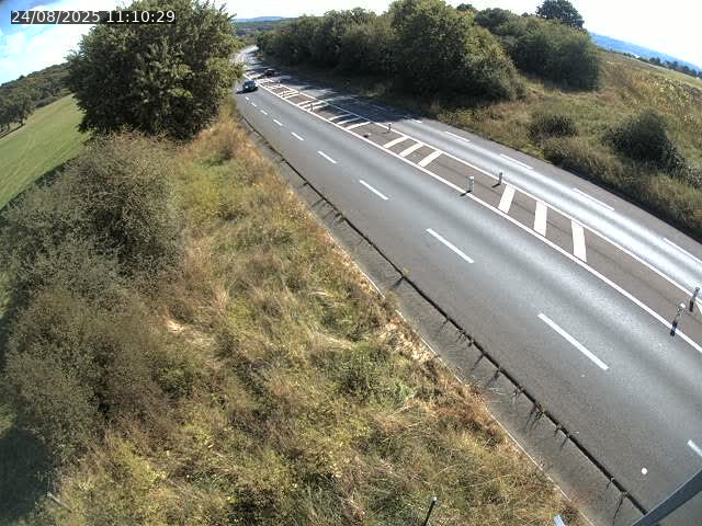 Caméra autoroute France - N52, Mont-saint-Martin vers Luxembourg