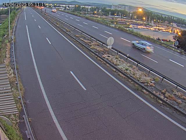 Caméra autoroute France - A31, Yutz direction Metz