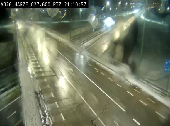 Caméra autoroute Belgique - Sougné-Remouchamps,E25 direction Luxembourg