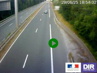 Webcam sur la nationale N90 à Gilly-sur-Isère, en direction et à proximité d'Albertville