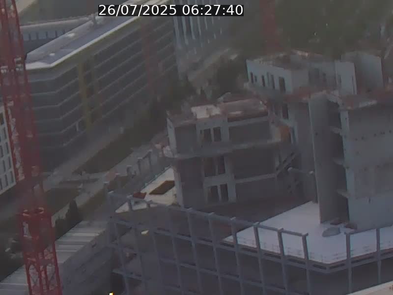 Webcam sur l'avenue John Fitzgerald Kennedy (N51) avec vue orientée vers le Findel