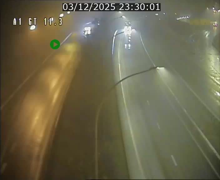 Traffic live webcam Luxembourg Senningerberg - A1 direction Allemagne - BK 11.3