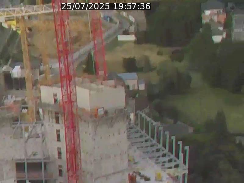 Webcam sur l'avenue John Fitzgerald Kennedy (N51) avec vue orientée vers le Findel