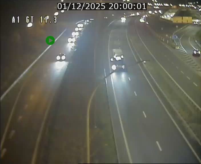 Traffic live webcam Luxembourg Senningerberg - A1 direction Allemagne - BK 11.3