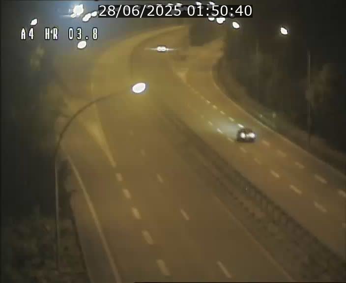 Webcam traffic A4 Luxembourg - BK 3.8 - Leudelange (direction Esch sur Alzette)