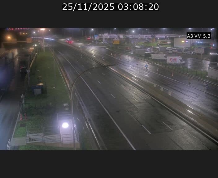 Traffic live webcam Luxembourg Aire de Berchem - A3 - BK 5 - direction France