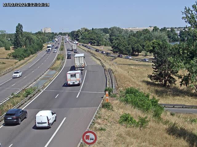 Caméra autoroute France - A31, Metz-centre direction Thionville