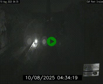 Webcam sur la N165 après le Pont de l'Iroise, à l'entrée de Brest