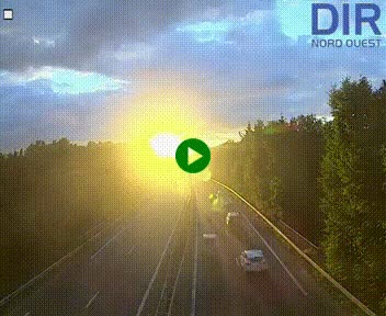 Webcam sur le périphérique de Caen (N814) à l'est de la ville, à Mondeville hauteur de la sortie 2, Presqu'île-Rives de l'Orne, au bout de l'autoroute A13
