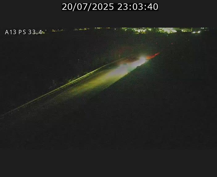 Webcam trafic sur A13 à hauteur de Mondorf-les-Bains en direction d'Altwies