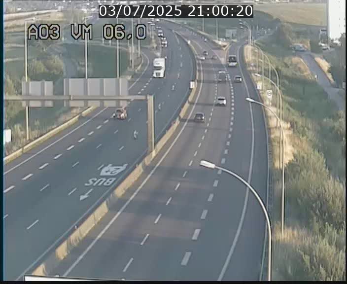 Traffic live webcam Luxembourg Aire de Berchem - A3 - BK 6 - direction France
