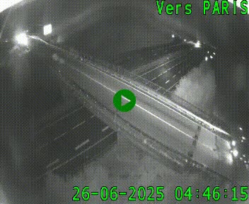 Clone of Caméra routière sur l'autoroute A20 au nord de Limoges, à la jonction avec la N520. Vue orientée vers Paris