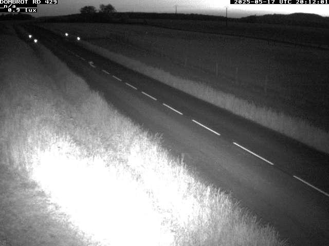 Webcam à Dombrot-le-Sec dans le département des Vosges sur la D429 à 407 mètres d'altitude
