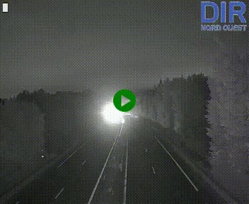 Webcam sur le périphérique de Caen (N814) à l'est de la ville, à Mondeville hauteur de la sortie 2, Presqu'île-Rives de l'Orne, au bout de l'autoroute A13