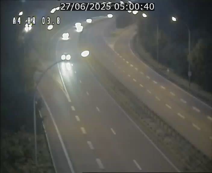 Webcam traffic A4 Luxembourg - BK 3.8 - Leudelange (direction Esch sur Alzette)
