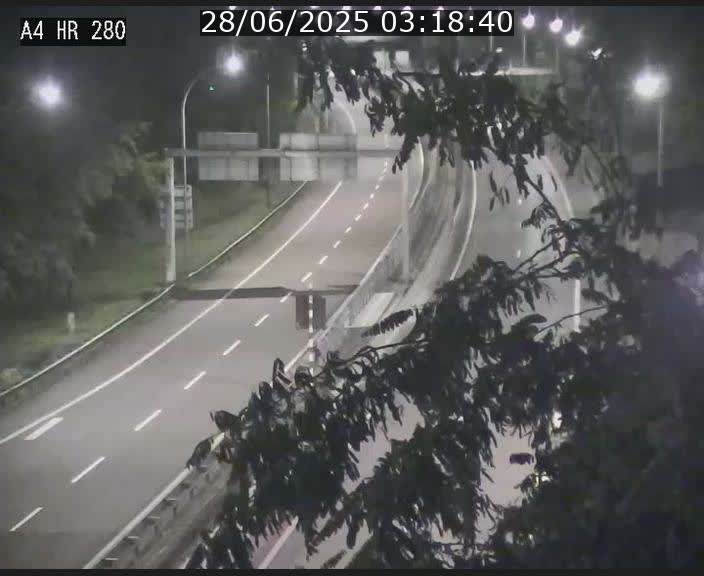 Webcam traffic A4 Luxembourg - BK 0.2 - P+R Bouillon (direction Luxembourg)