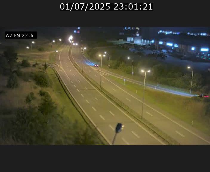 Caméra trafic Luxembourg - A7, Colmar-berg direction Mersch