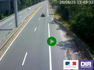Webcam sur la nationale N90 à Gilly-sur-Isère, en direction et à proximité d'Albertville