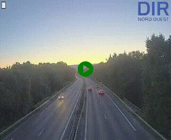 Webcam sur le périphérique de Caen (N814) à l'est de la ville, à Mondeville hauteur de la sortie 2, Presqu'île-Rives de l'Orne, au bout de l'autoroute A13