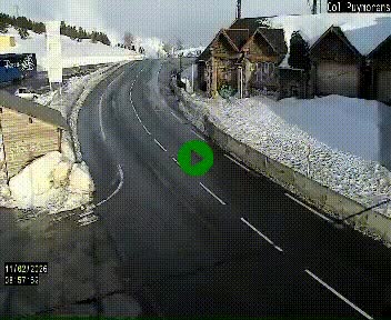 Webcam Col du Puymorens sur N320, en direction de Pas de la Casa (Andorre)