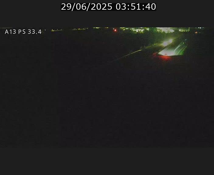 Webcam trafic sur A13 à hauteur de Mondorf-les-Bains en direction d'Altwies