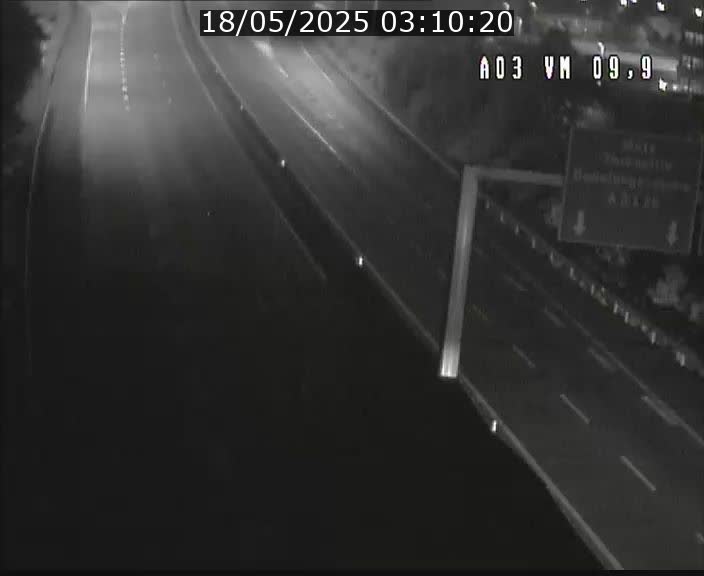 Webcam Autoroute à la Croix de Bettembourg - A3 - BK 9.9 - direction France