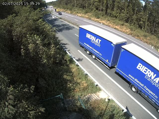 Caméra autoroute France - N52, Crusnes vers Belgique, Luxembourg