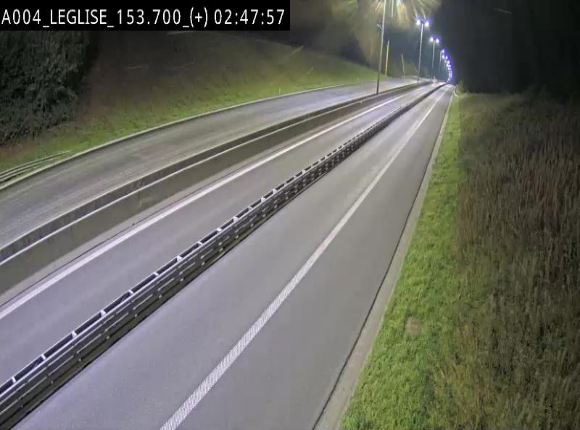 Webcam autoroute E411 à hauteur de Léglise, en direction de Luxembourg