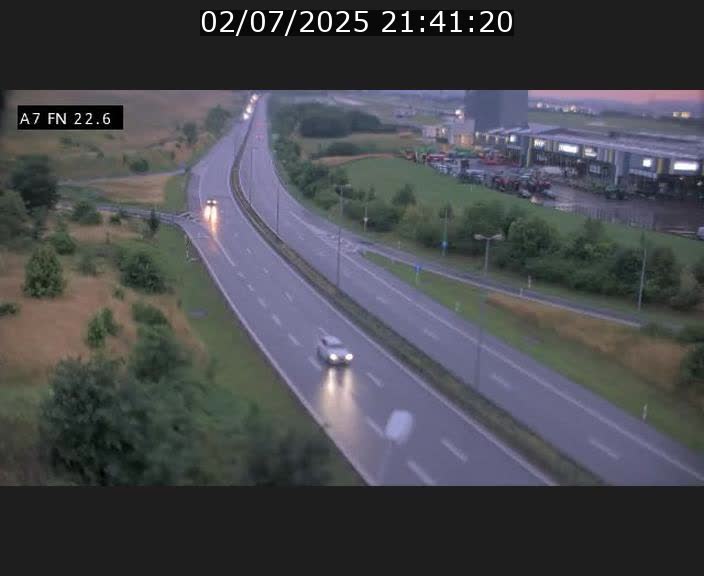 Caméra trafic Luxembourg - A7, Colmar-berg direction Mersch
