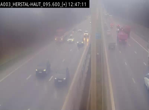 Webcam autoroute Belgique - Herstal - E40 direction Aix-la-Chapelle - BK 97
