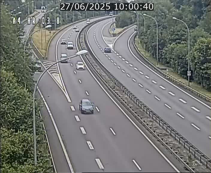 Webcam traffic A4 Luxembourg - BK 3.8 - Leudelange (direction Esch sur Alzette)