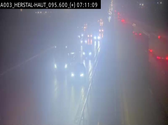Webcam autoroute Belgique - Herstal - E40 direction Aix-la-Chapelle - BK 97