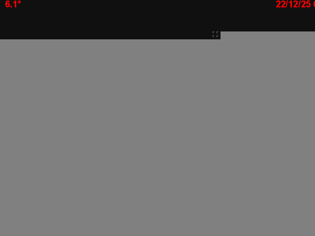 Webcam en haut du col du Ballon d'Alsace sur la D465 à 1075 mètres d'altitude dans les Vosges