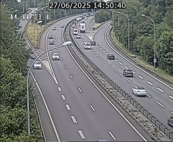 Webcam traffic A4 Luxembourg - BK 3.8 - Leudelange (direction Esch sur Alzette)