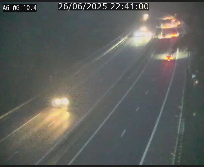 Traffic live webcam Luxembourg Mamer - A6 - BK 10.4 - direction Luxembourg/France/Allemagne