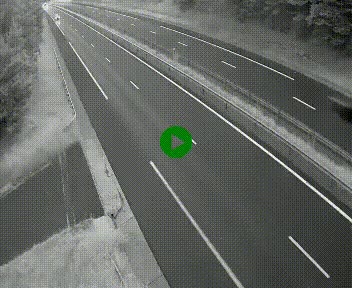 Caméra autoroute A75 à hauteur du col des Issartets en direction de Montpellier