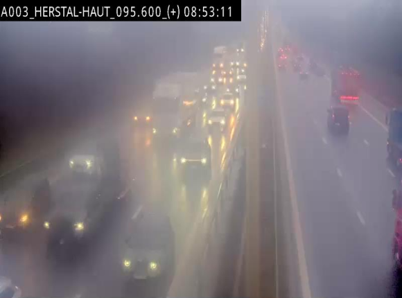 Webcam autoroute Belgique - Herstal - E40 direction Aix-la-Chapelle - BK 97
