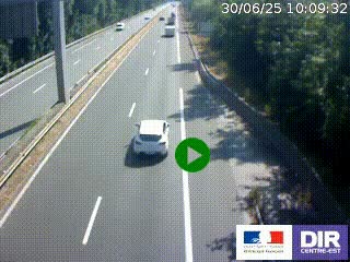 Webcam sur la nationale N90 à Gilly-sur-Isère, en direction et à proximité d'Albertville