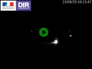 Caméra trafic à Meylan sur la Rocade-Sud de Grenoble en direction d'Aix-en-Provence